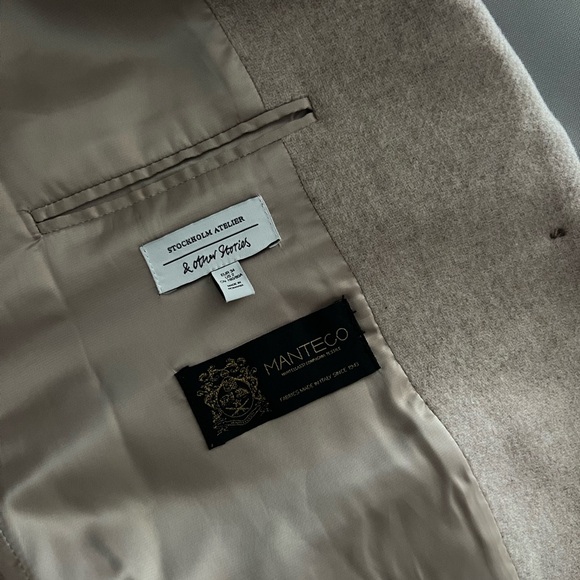 & Other Stories wool blazer coat - Picture 7 of 10